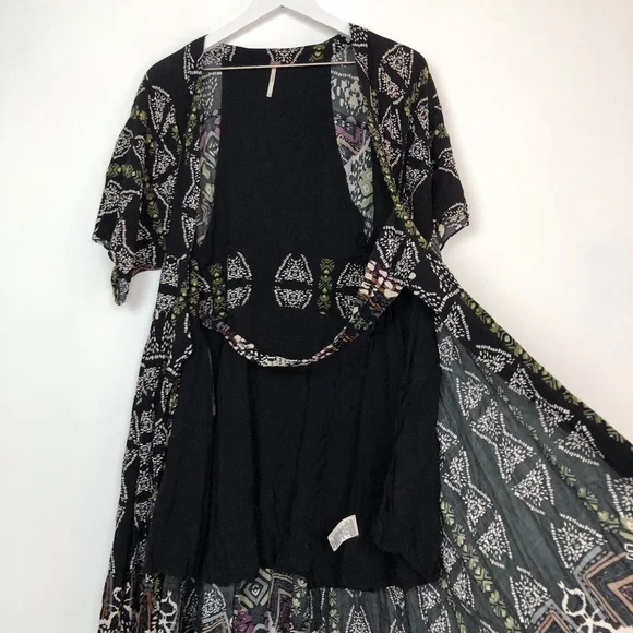 free people wrap maxi dress - Picture 3 of 9